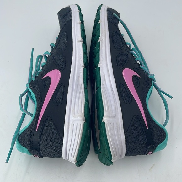 Nike Womens Revolution 2 Running Shoes Black 554900-025 Lace Up Low Top Size 7.5 - Picture 6 of 8